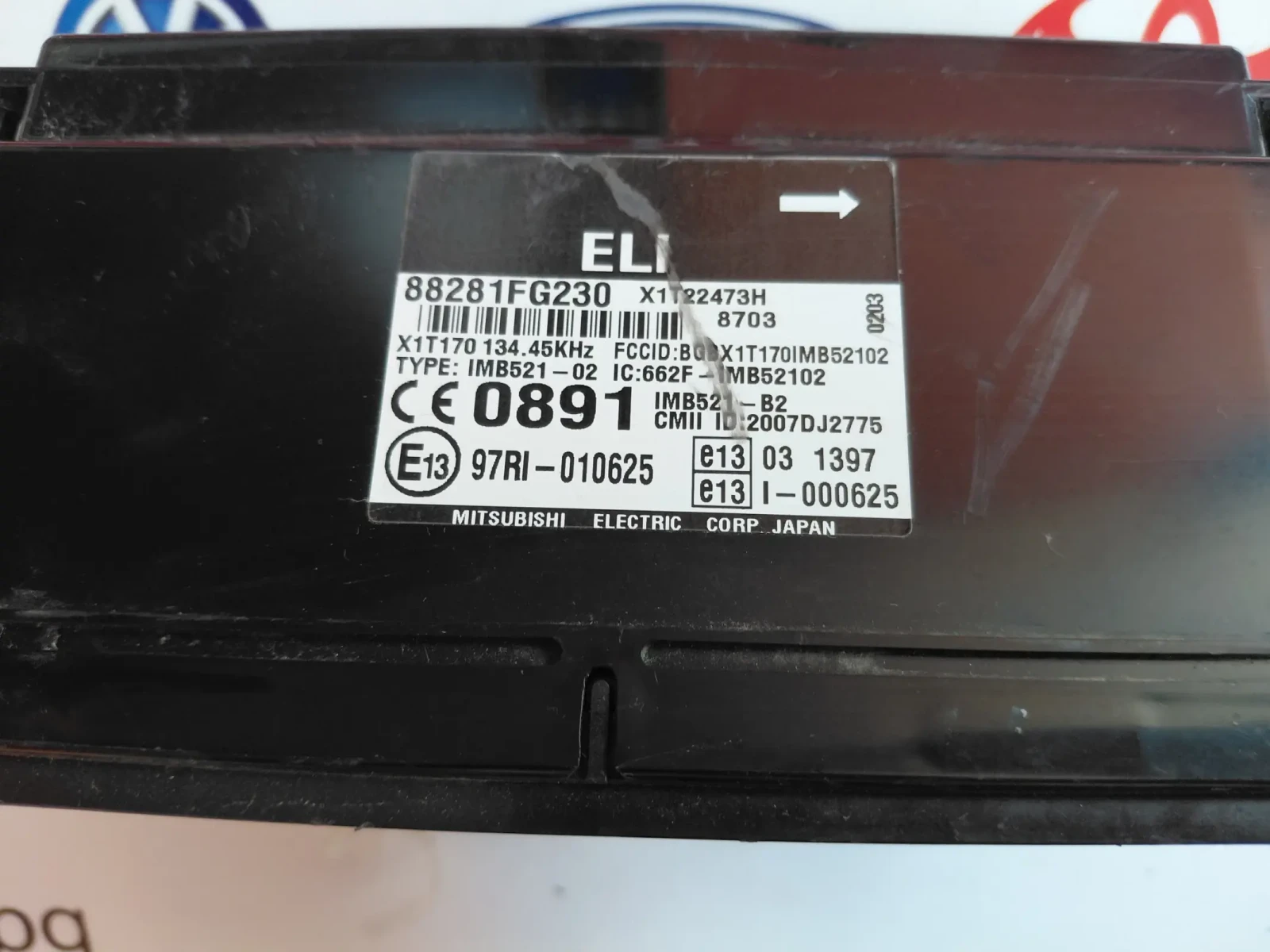 88281FG230 Комфорт модул Subaru Impreza X1T22473H, снимка 2 - Части - 55009831