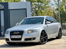 Обява за продажба на Audi A6 * 3.0TDI-QUATTRO* S-LINE* ПОДГРЯВАНЕ* НОВИ ДЖАНТИ* ~8 980 лв. - изображение 1