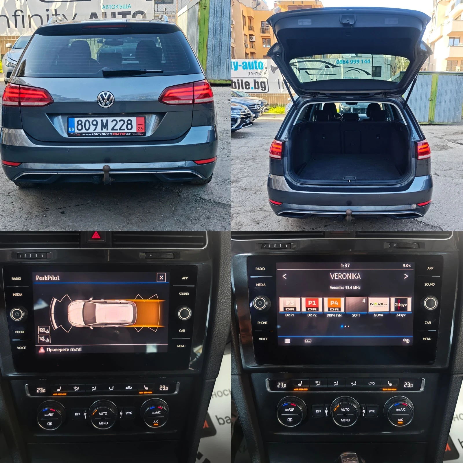 VW Golf FACELIFT!ДИГИТАЛ!ДИСТРОНИК, АВТОМАТ, ПОДГРЕВ, КЕЙЛ, снимка 6 - Автомобили и джипове - 53839723