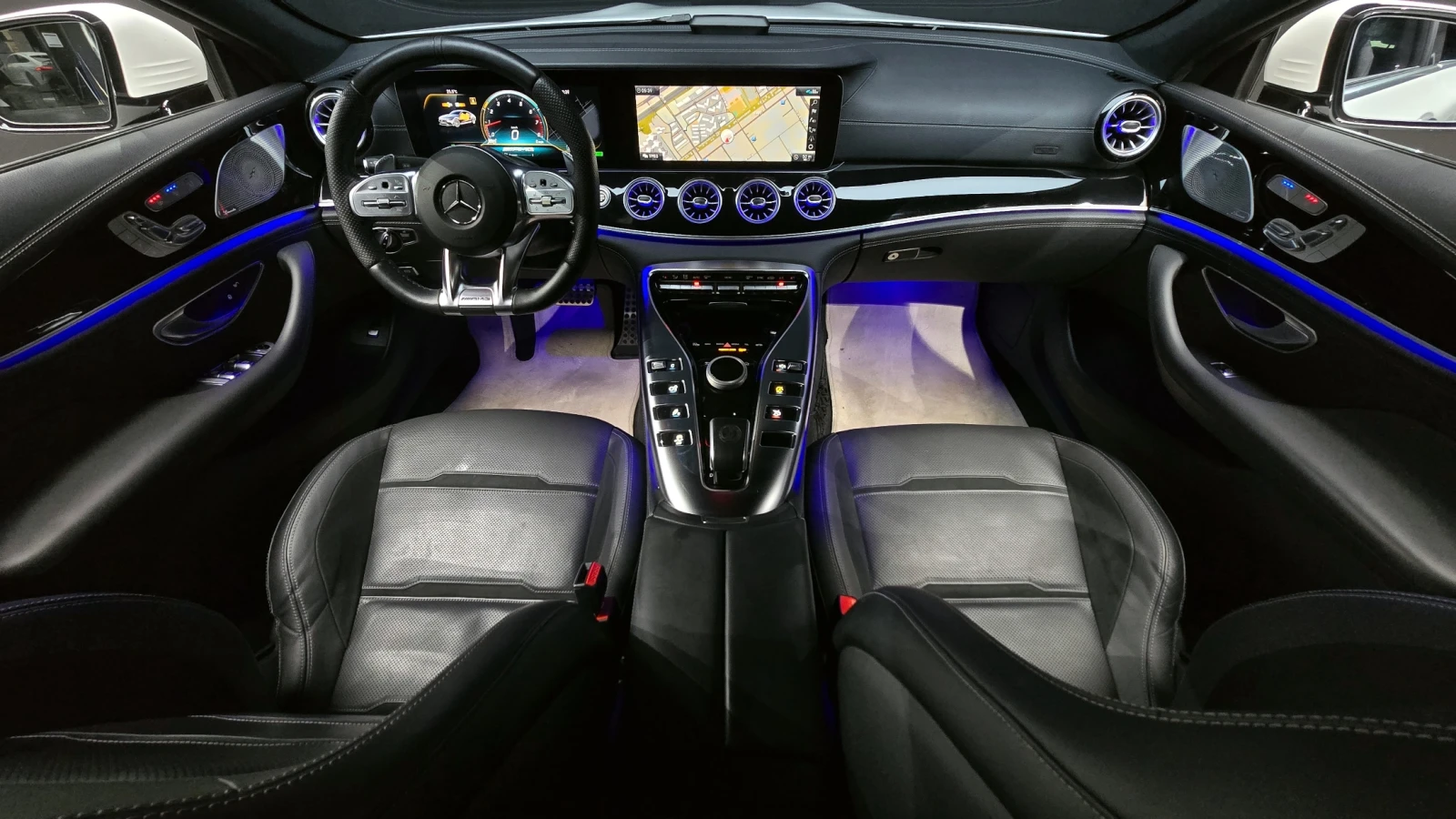 Mercedes-Benz GT 63 AMG KIT* HEAD-UP* 360* ОБДУХ* FULL* КРАЙНА ЦЕНА, снимка 7 - Автомобили и джипове - 54744940