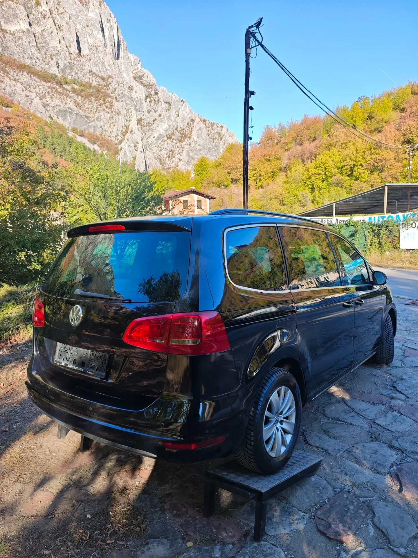 VW Sharan 2.0ТДИ Н.ВНОС, снимка 10 - Автомобили и джипове - 56629093