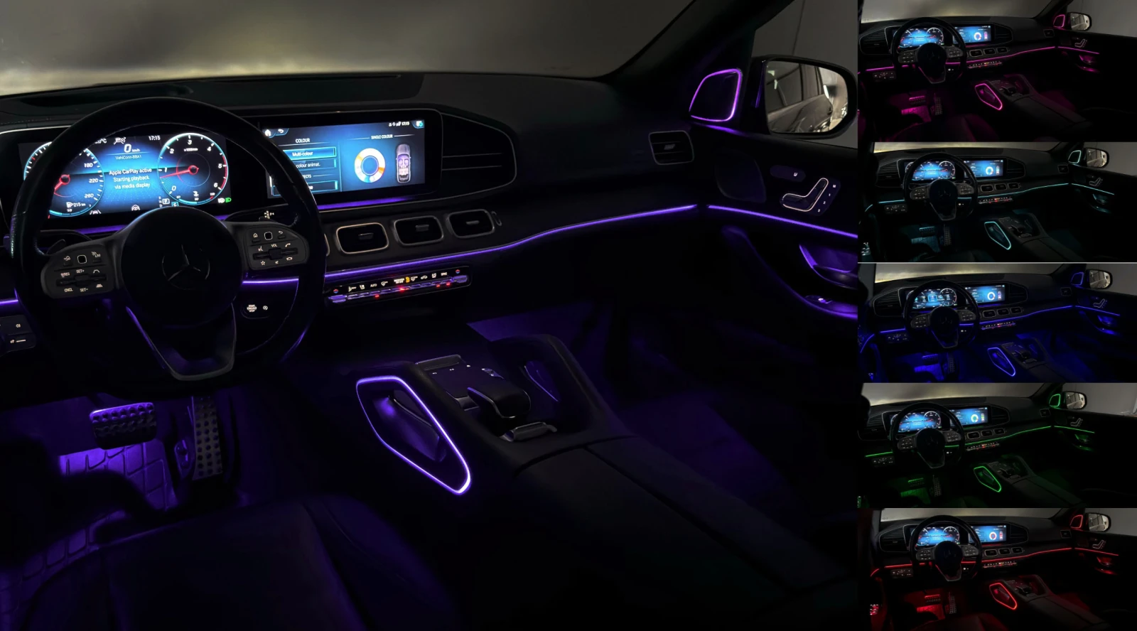 Mercedes-Benz GLE 400 d/AMG/Multibeam/Burmester/Сервизна История, снимка 14 - Автомобили и джипове - 54994629