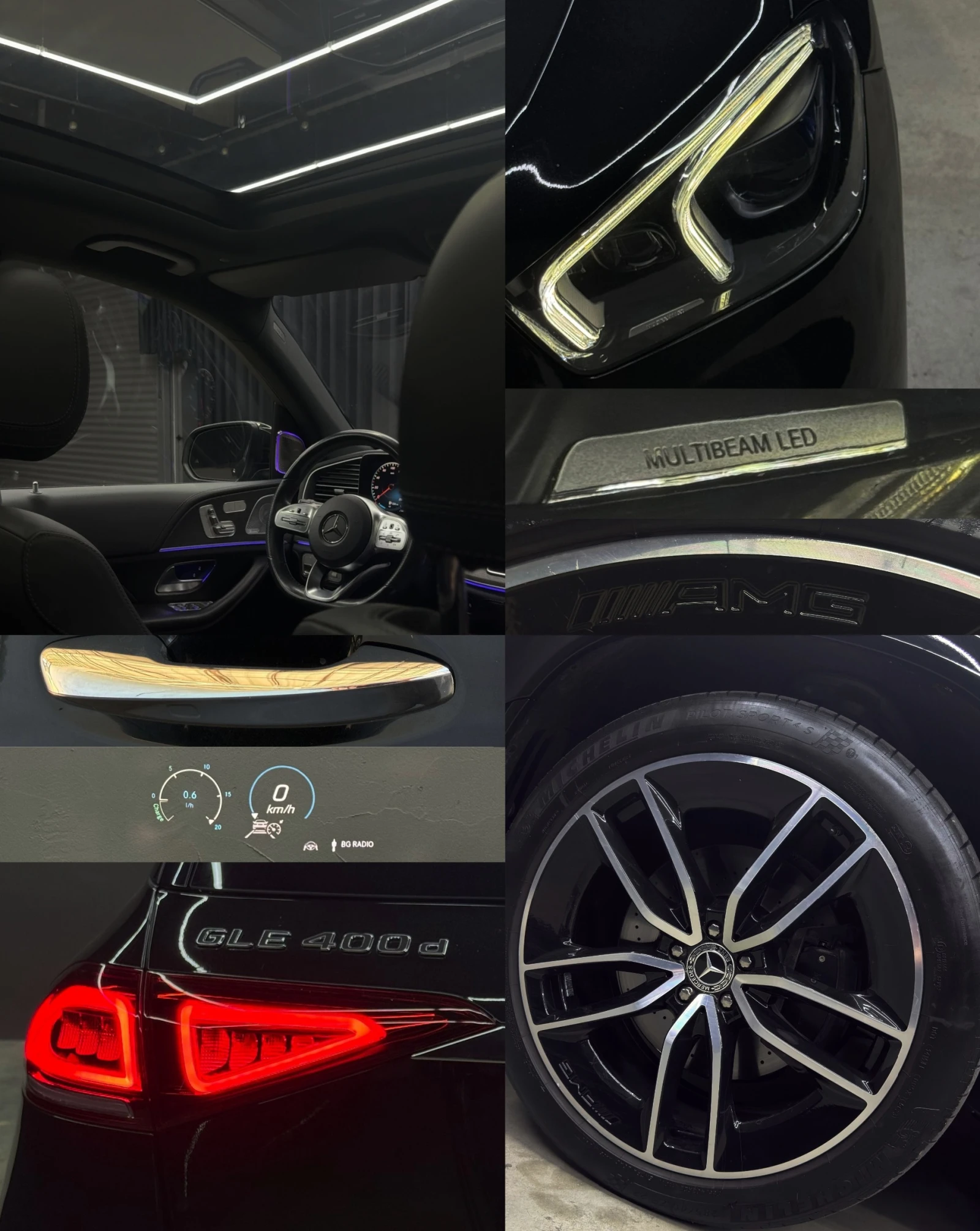 Mercedes-Benz GLE 400 d/AMG/Multibeam/Burmester/Сервизна История, снимка 12 - Автомобили и джипове - 54994629