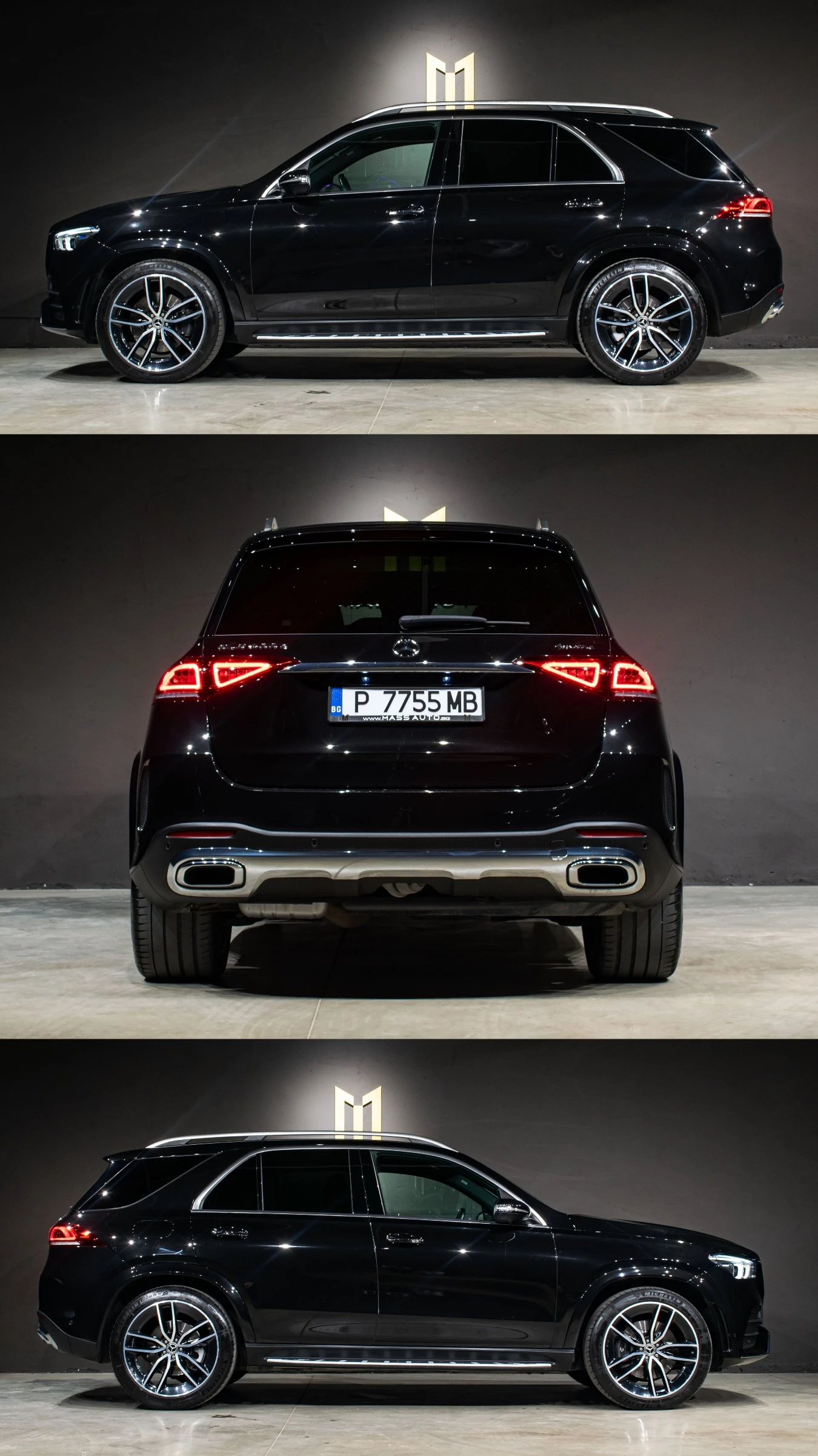 Mercedes-Benz GLE 400 d/AMG/Multibeam/Burmester/Сервизна История, снимка 4 - Автомобили и джипове - 54994629
