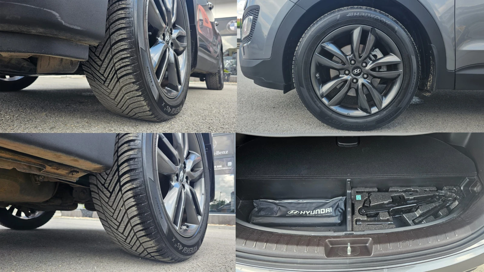 Hyundai Santa fe 2.2CRDi 4x4 6SP AUTO IT-ПЪЛНА ИСТ.-ТОП СЪСТ-ЛИЗИНГ, снимка 17 - Автомобили и джипове - 55091298