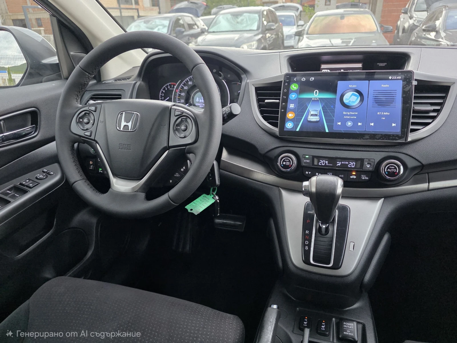 Honda Cr-v Навигация Камера 4х4 Подгрев , снимка 7 - Автомобили и джипове - 55214493