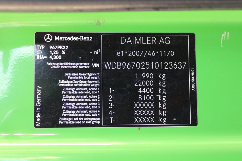 Mercedes-Benz Atego 1223 Xarios 600 T&#220;V, снимка 11 - Камиони - 43950672