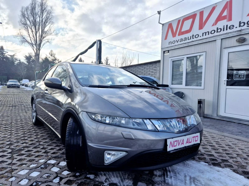 Honda Civic 2.2CDTI-EXECUTUVE-ПАНОРАМА-FULL, снимка 5 - Автомобили и джипове - 48494579