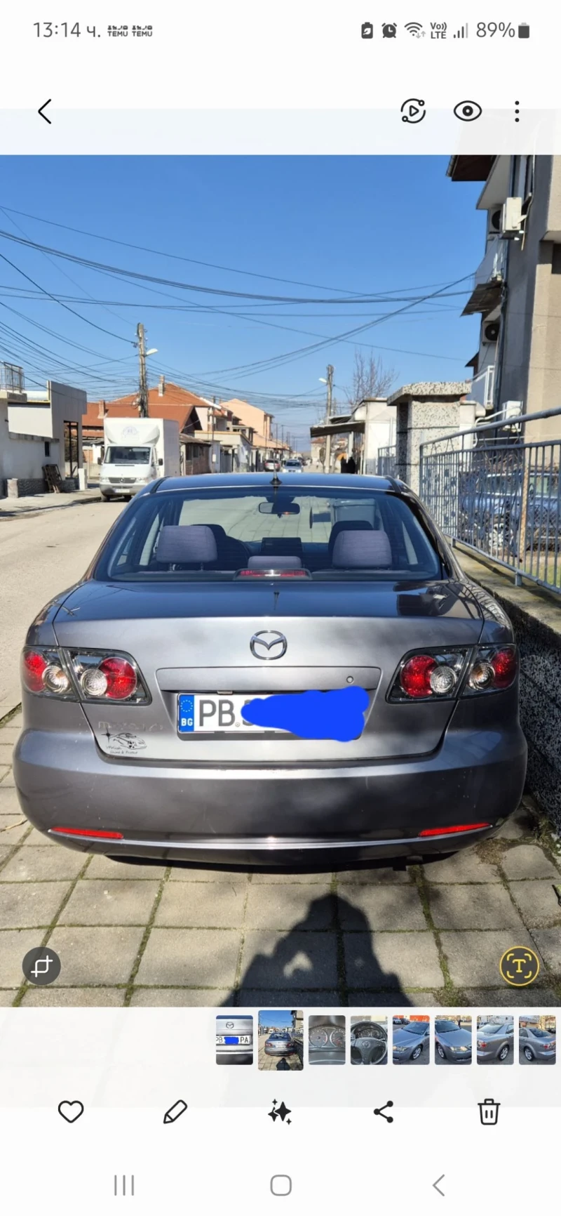 Mazda 6 FACELIFT 6 ск., снимка 6 - Автомобили и джипове - 48647513