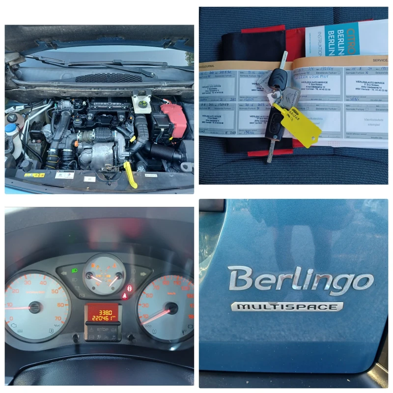 Citroen Berlingo 1.6-100 HDI MULTISPACE! EURO 6! УНИКАТ!, снимка 15 - Автомобили и джипове - 51533547