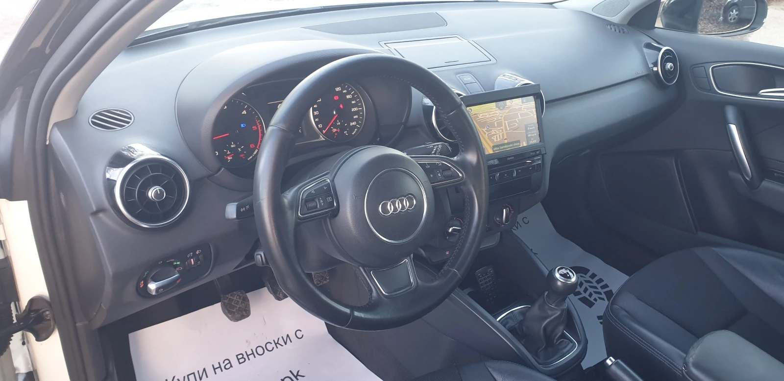 Audi A1 1.6TDI S line BI-COLOR NAVI КОЖА КРУИЗ FULL | Mobile.bg — изображение 12