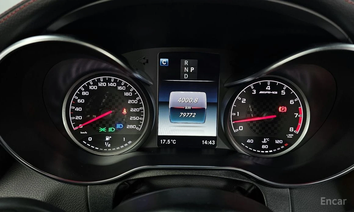 Mercedes-Benz C 43 AMG 4MATIC* HEAD-UP* BURMESTER* ПАНОРАМА* КЕЙЛЕС, снимка 12 - Автомобили и джипове - 54009592