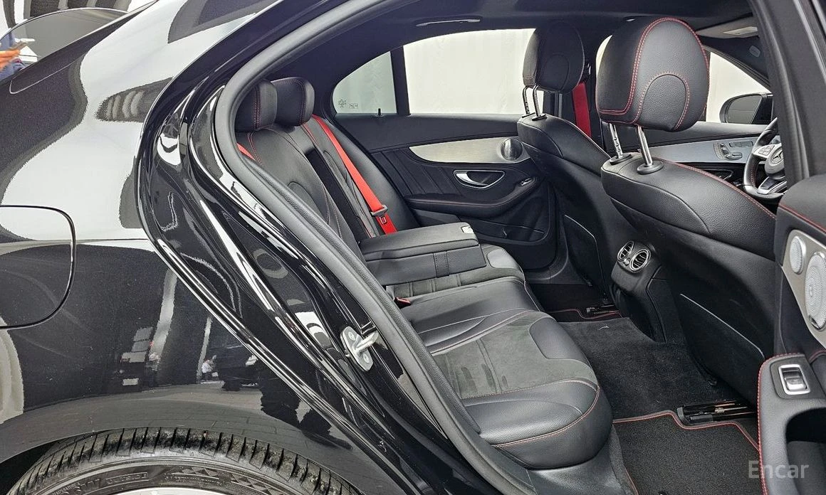 Mercedes-Benz C 43 AMG 4MATIC* HEAD-UP* BURMESTER* ПАНОРАМА* КЕЙЛЕС, снимка 15 - Автомобили и джипове - 54009592