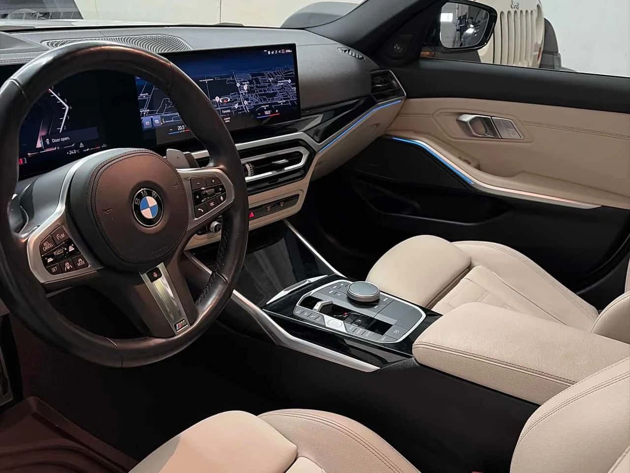 BMW 330 * ПЪУЛЕН М-ПАКЕТ* ДИСТРОНИК* 360 КАМЕРА* FACE* , снимка 6 - Автомобили и джипове - 54844765