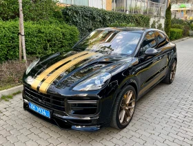 Обява за продажба на Porsche Cayenne Coupe Turbo with GT Package + TECHART ~ 200 000 лв. - изображение 1