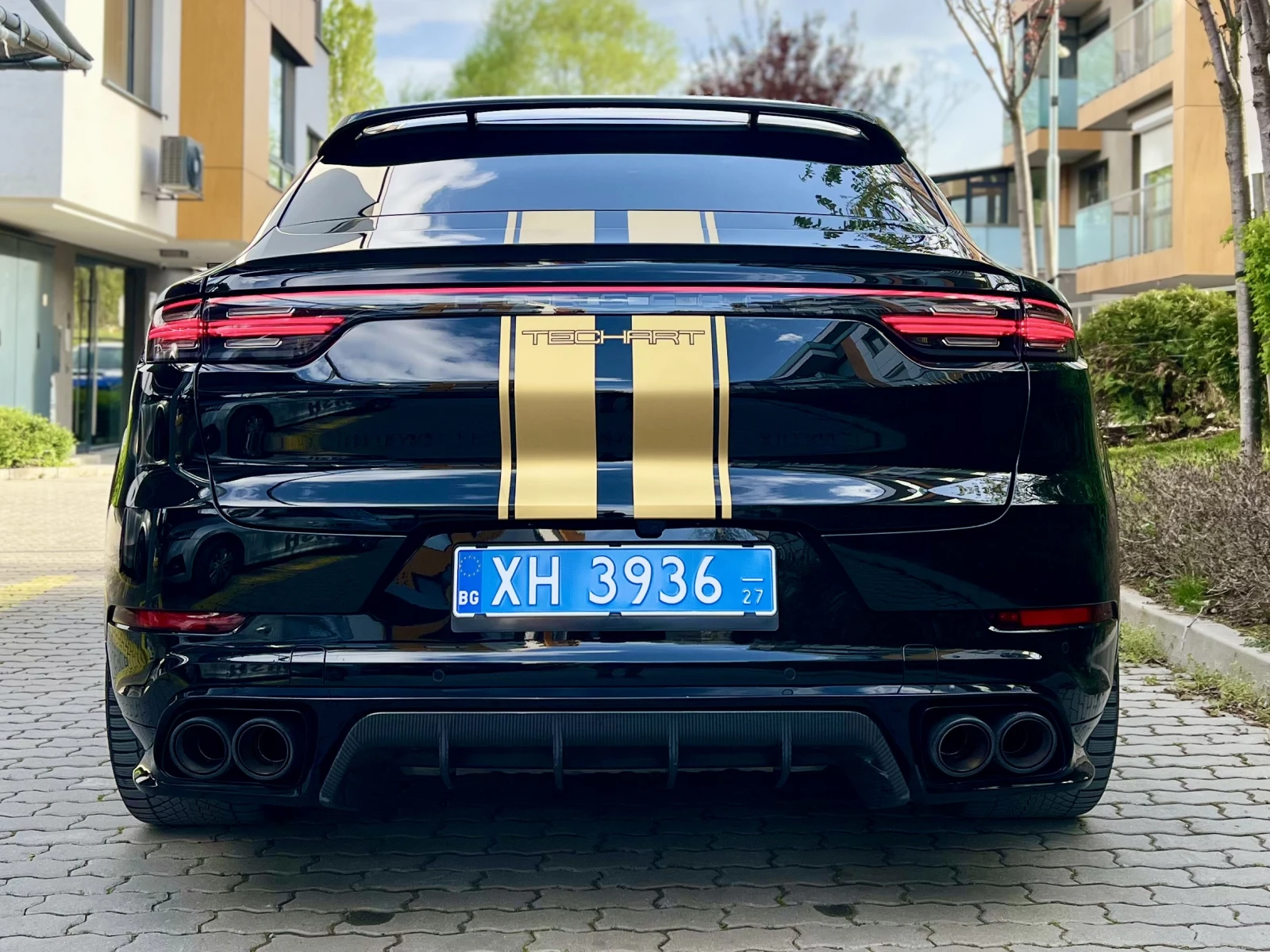 Porsche Cayenne Coupe Turbo with GT Package + TECHART - изображение 7