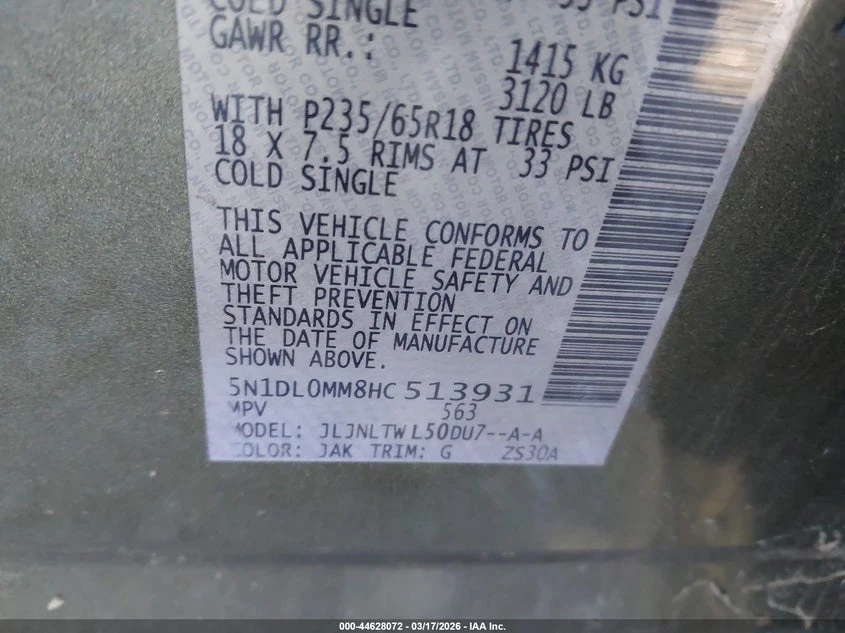 Infiniti QX60 3.5L V-6 DOHC, VVT, 295HP All Wheel Drive, снимка 9 - Автомобили и джипове - 53976020