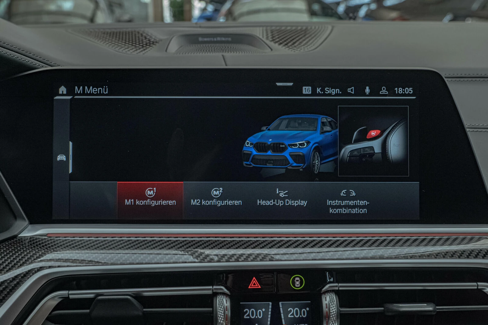 BMW X6 M Competition/Bowers & Wilkins/Carbon/Обдухване/Ка, снимка 15 - Автомобили и джипове - 54602491