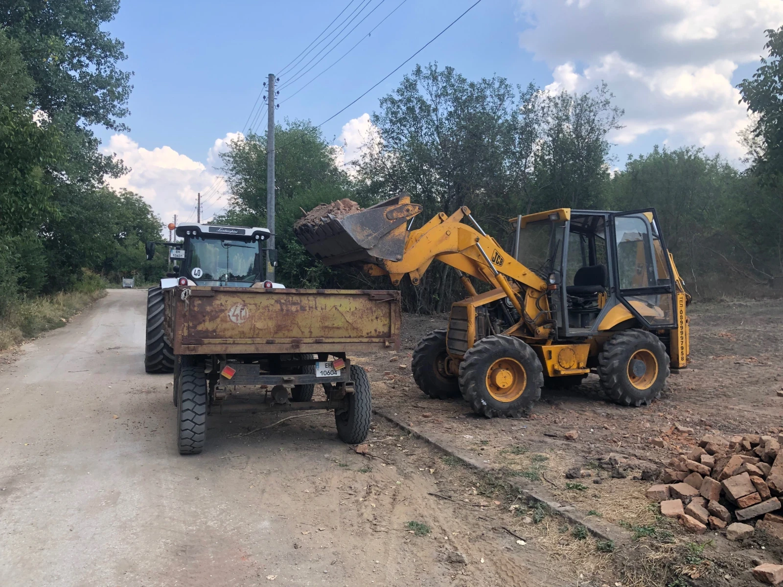 Багер JCB cx2, снимка 14 - Индустриална техника - 56167637
