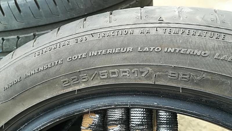 Гуми Летни 225/50R17, снимка 6 - Гуми и джанти - 25086140