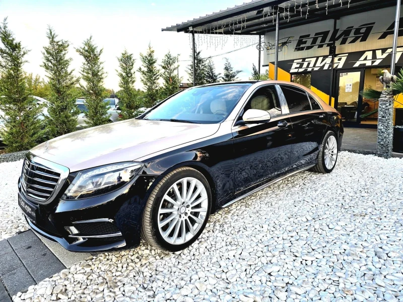 Mercedes-Benz S 350 FULL AMG PACK LONG 4MATIC ПАНО ЛИЗИНГ 100%, снимка 2 - Автомобили и джипове - 47531199