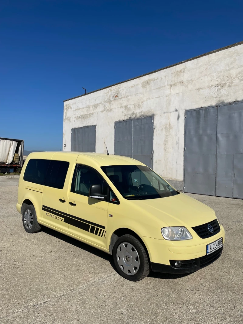 VW Caddy Макси лайф, снимка 1 - Автомобили и джипове - 48486104