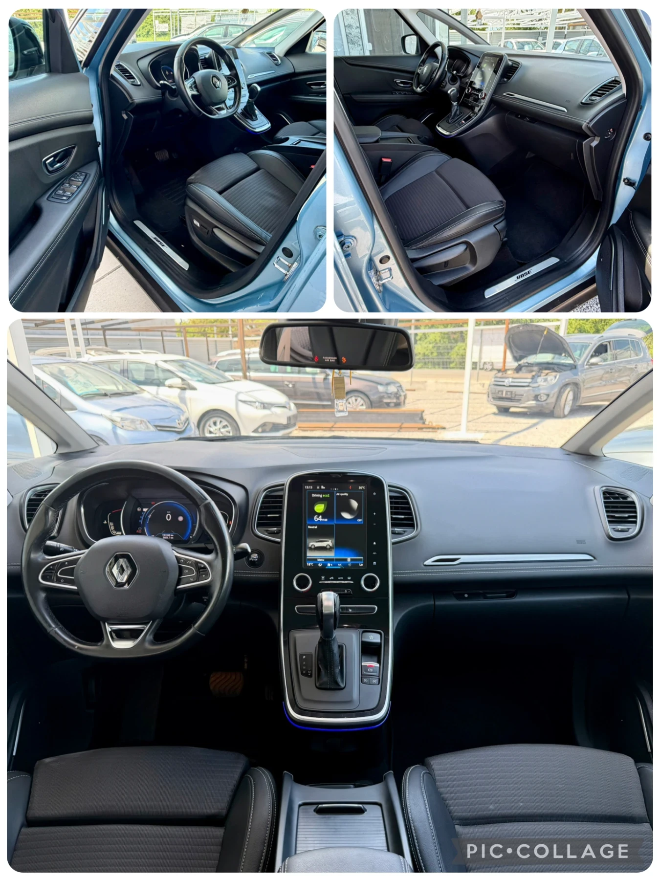 Renault Scenic BOSE/Автомат/7места/160 коня!!!, снимка 10 - Автомобили и джипове - 54493340