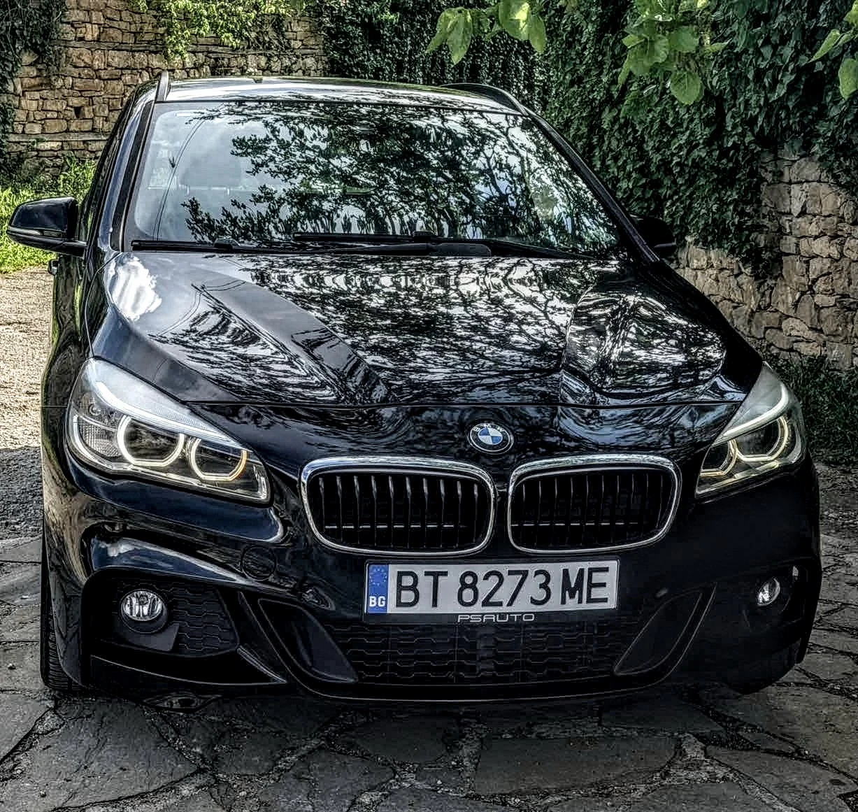BMW 2 Active Tourer 220, xDrive, M-Sport, Head-up, keyless, камера, снимка 8 - Автомобили и джипове - 54579082