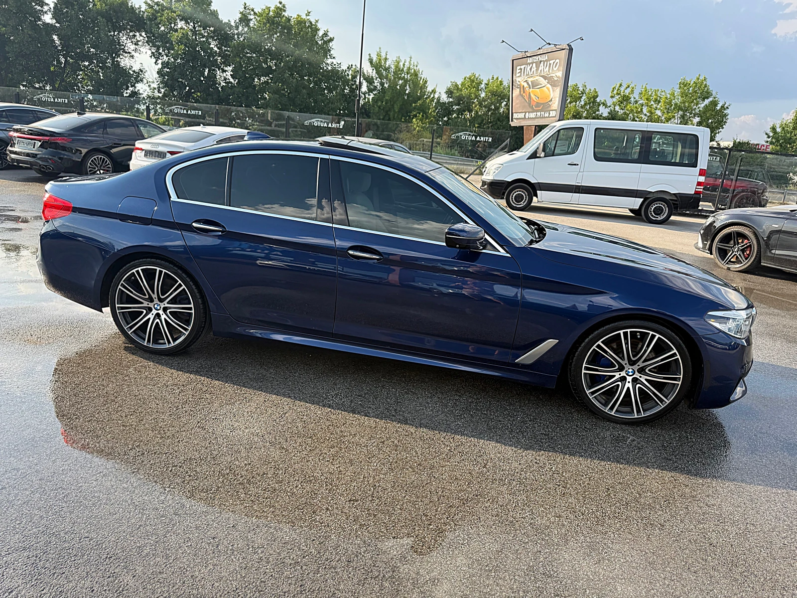 BMW 540 M58-DISTRONIK-HEAD UP-VAKUM-360KAMERI-HARMAN KARDO, снимка 2 - Автомобили и джипове - 55106139