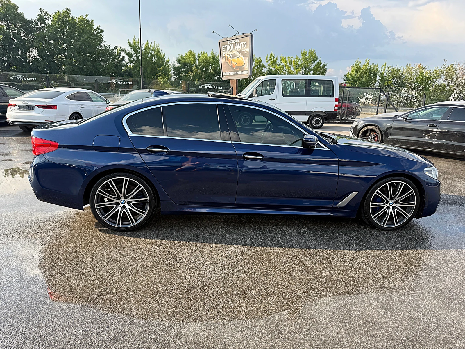 BMW 540 M58-DISTRONIK-HEAD UP-VAKUM-360KAMERI-HARMAN KARDO, снимка 6 - Автомобили и джипове - 55106139