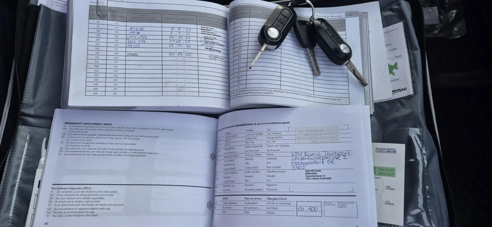 Iveco 35S18 Швейцария, LED, Сервизна история, снимка 14 - Бусове и автобуси - 53750988