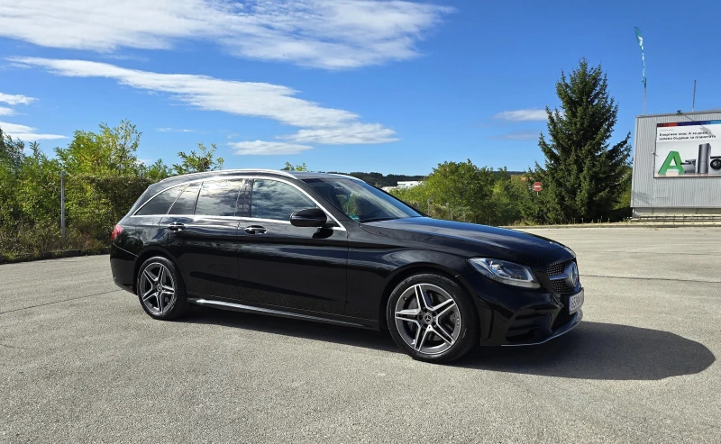 Mercedes-Benz C 300 AMG Line- 4-Matic- 9ск., снимка 3 - Автомобили и джипове - 47700173