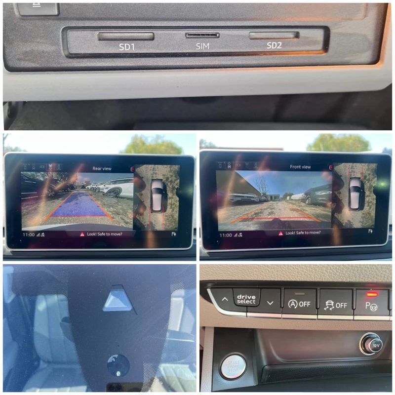 Audi A4 DIGITAL COCKPIT CAMERA 360 DISTR BLIND SPOT PANO, снимка 15 - Автомобили и джипове - 51451937