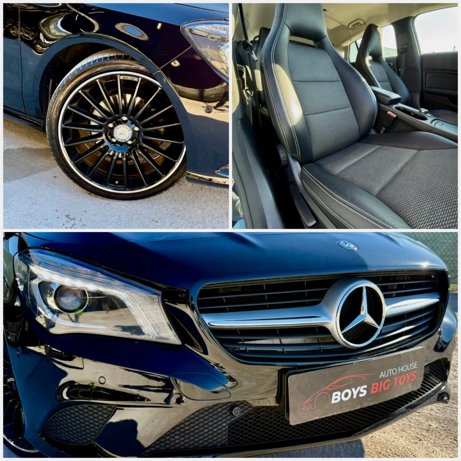 Mercedes-Benz CLA 200 ГАРАНЦИЯ* BlackEdition* Автоматик* ShootingBrakre*, снимка 14 - Автомобили и джипове - 54669304