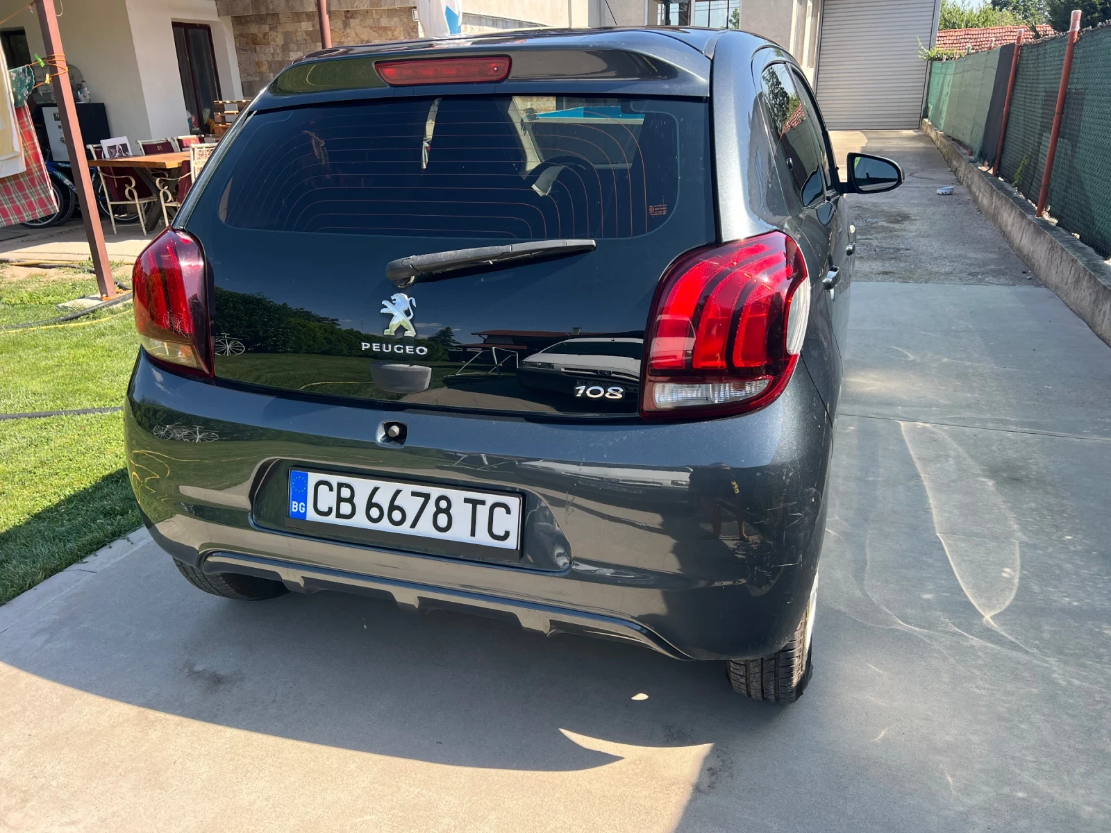 Peugeot 107 1.0 68 к.с, снимка 6 - Автомобили и джипове - 55690334