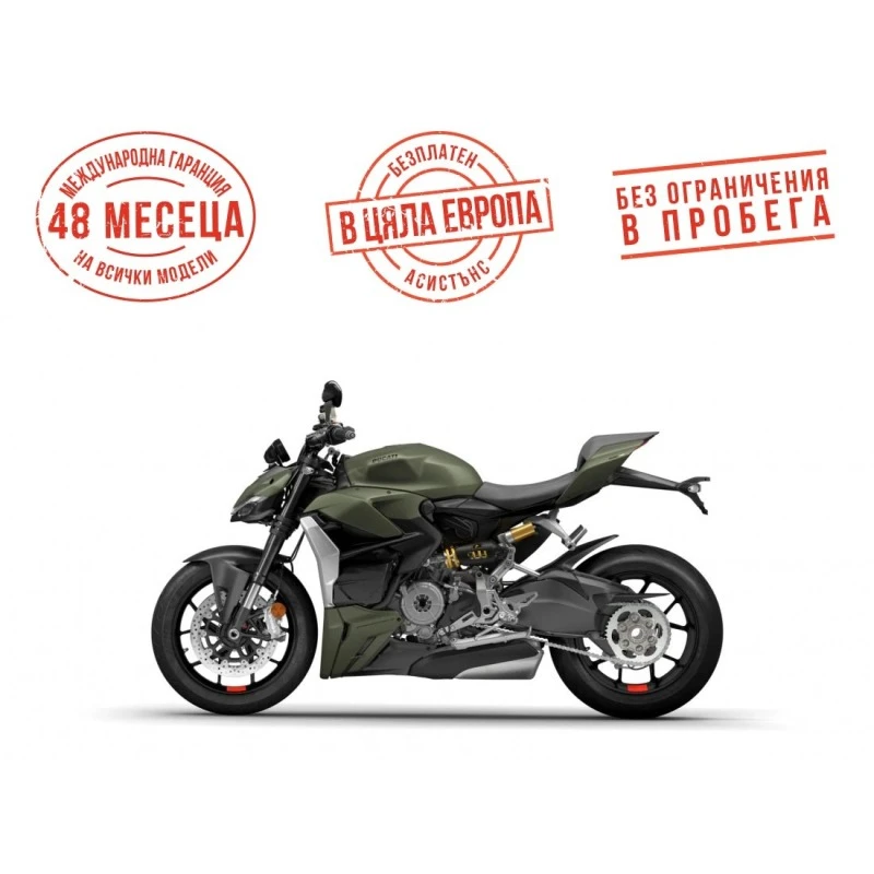 Ducati Streetfighter V2 STORM GREEN, снимка 1 - Мотоциклети и мототехника - 44064409