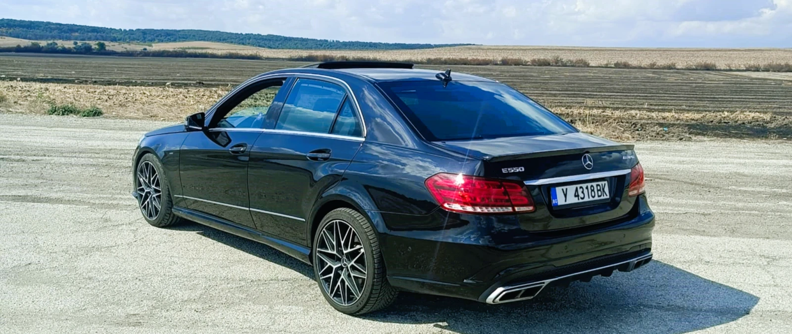 Mercedes-Benz E 500 5, 5 с ГАЗ, снимка 1