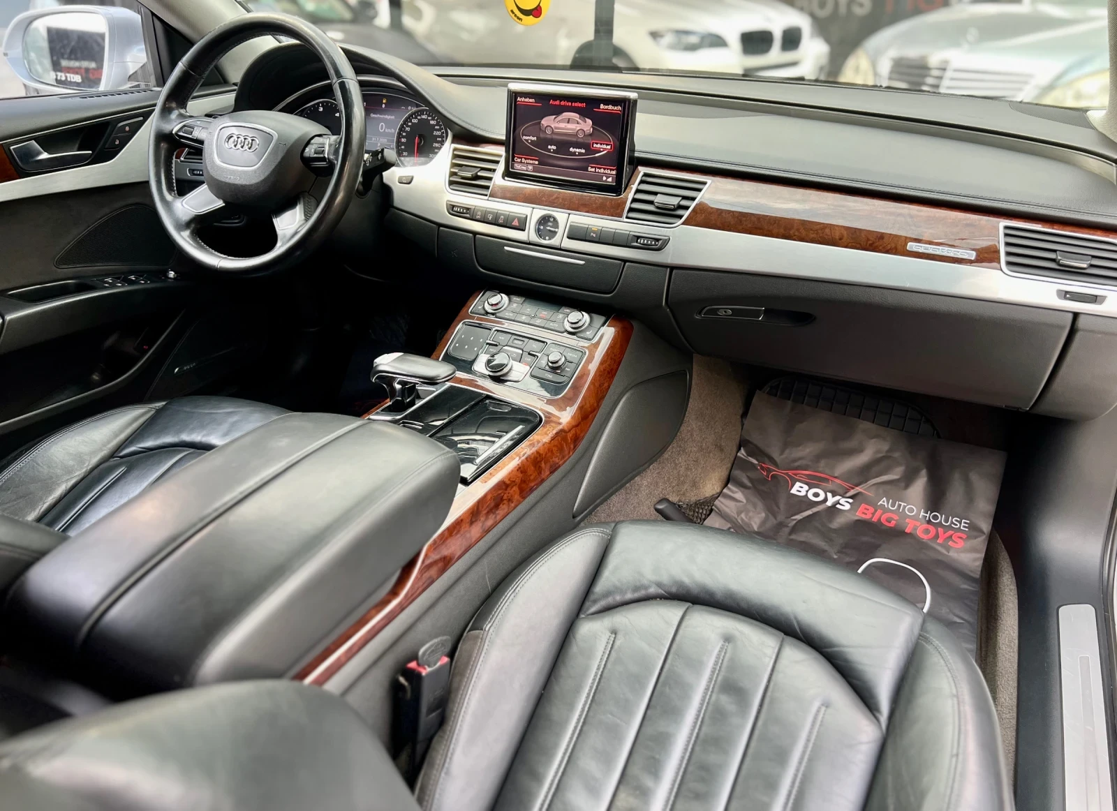 Audi A8 3.0TDI* Quattro* Подгрев* ECO* BOSE* УНИКАТ*  - изображение 9