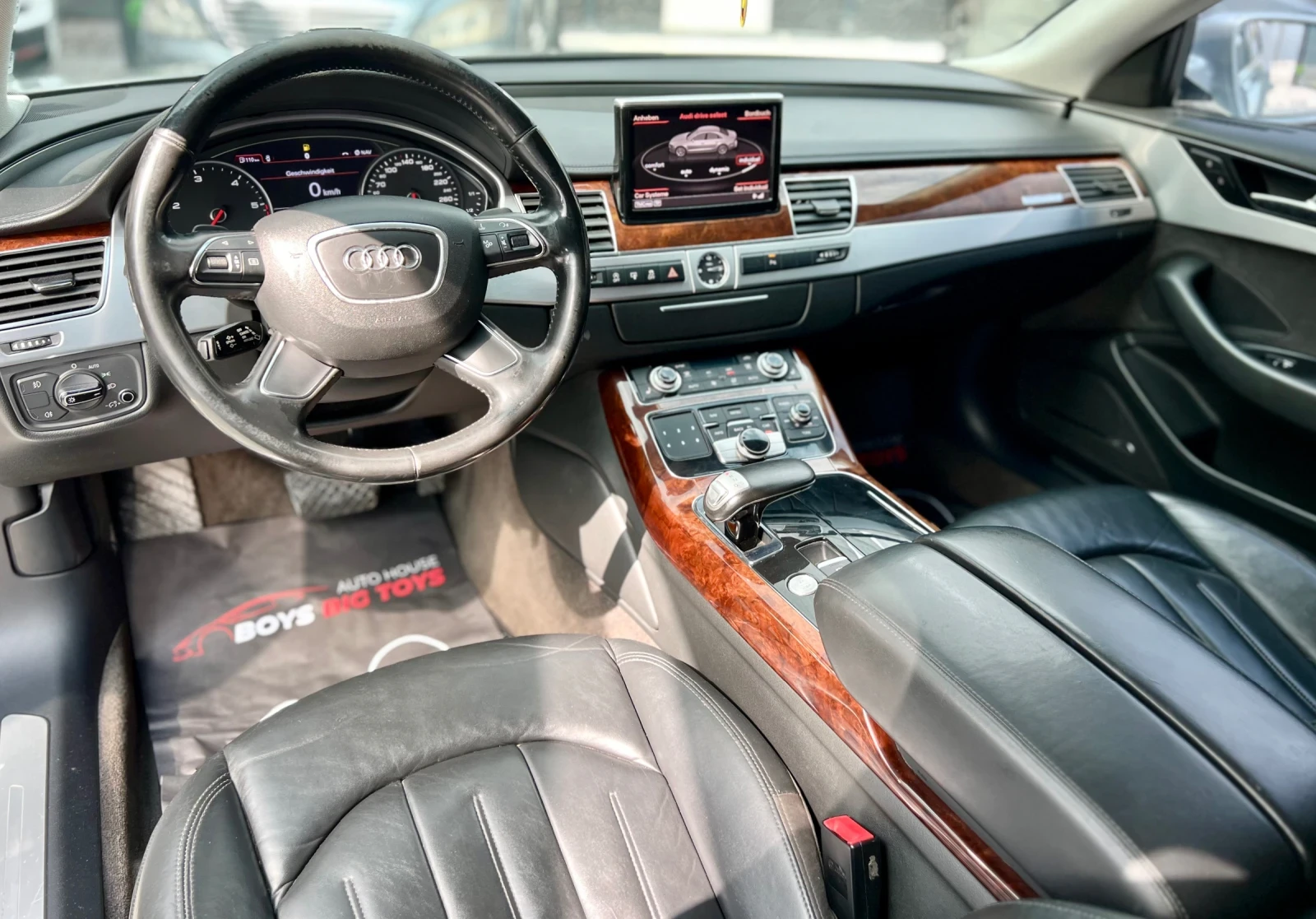 Audi A8 3.0TDI* Quattro* Подгрев* ECO* BOSE* УНИКАТ*  - изображение 8