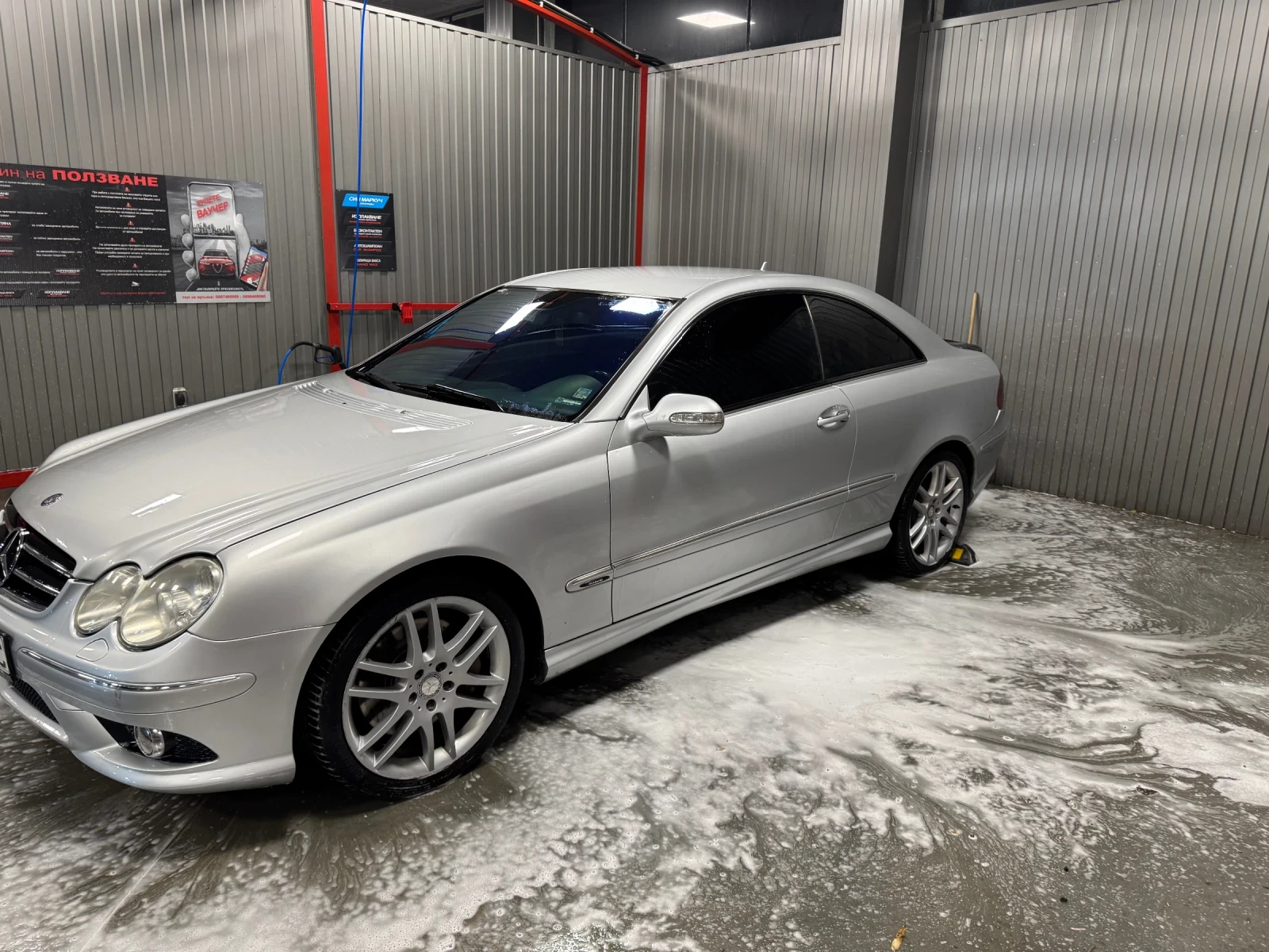 Mercedes-Benz CLK, снимка 7 - Автомобили и джипове - 54392327