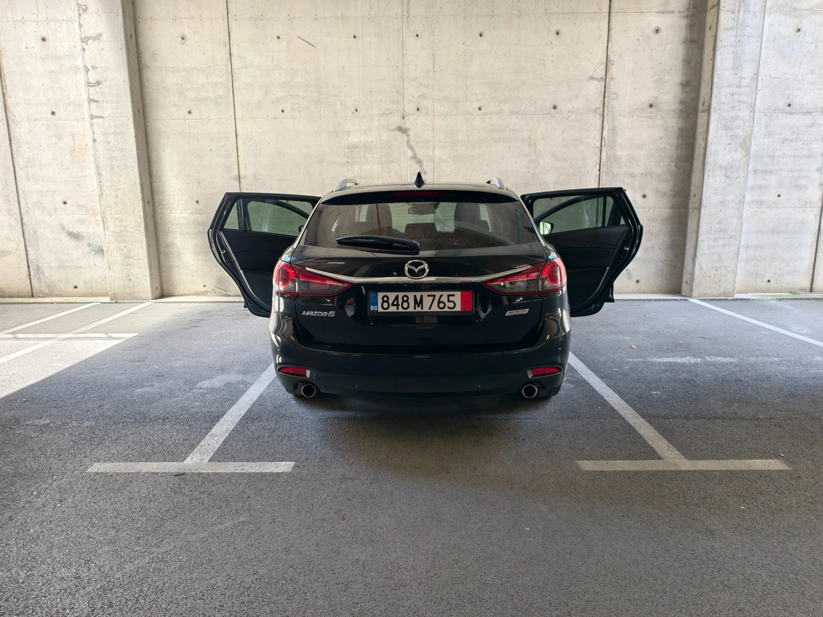 Mazda 6 ПЪЛНА.РЕВИЗИЯ.МОТОР| AUTO| NAVI| КОЖА| EURO6| ОБСЛ, снимка 9 - Автомобили и джипове - 54712199