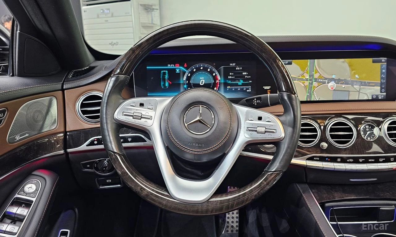 Mercedes-Benz S 450 AMG* LINE* 4MATIC* BURMESTER* МАСАЖ* ДИСТРОНИК* , снимка 8 - Автомобили и джипове - 54932077
