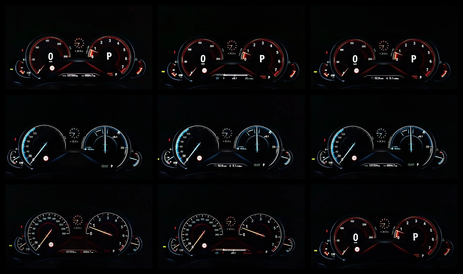 BMW 540 i X-Drive* M-PERFOM* LASER* DIGITAL* 3xTV, снимка 15 - Автомобили и джипове - 55994763