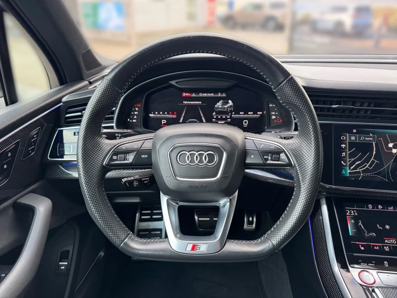 Audi SQ7 4.0TDI/435HP/7S/PANO/MATRIX/AHK/BOSE/360/HUD/797g, снимка 8 - Автомобили и джипове - 53522728