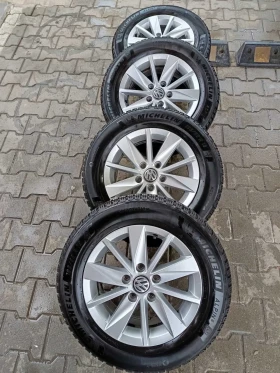 Гуми с джанти Michelin 195/65R15, снимка 1