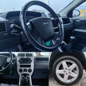 Jeep Compass 2.0 140 К.С ДИЗЕЛ! 4Х4! КОЖА! КАТО НОВА!  - [15] 