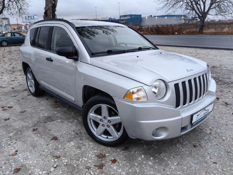 Jeep Compass 2.0 140 К.С ДИЗЕЛ! 4Х4! КОЖА! КАТО НОВА! , снимка 1 - Автомобили и джипове - 48200184