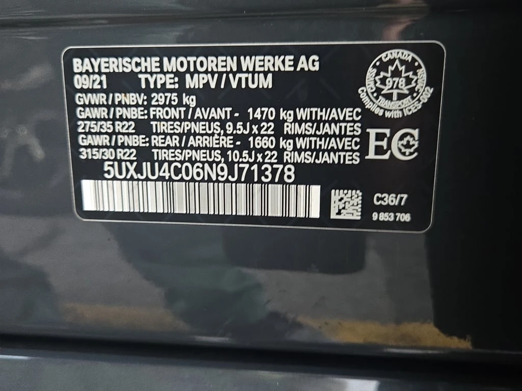 BMW X5 * M50I * CARFAX * БЕЗ ПЪРВОНАЧАЛНА ВНОСКА - изображение 7