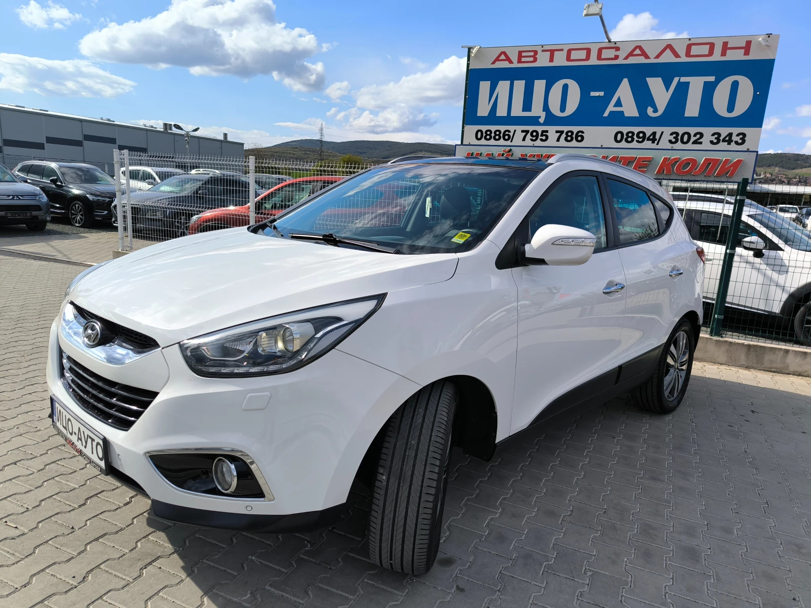 Hyundai IX35 2, 0-4Х4-КОЖА, НАВИ, ПАНОРАМА, LED, FACELIFT, KEYL, снимка 2 - Автомобили и джипове - 54158913