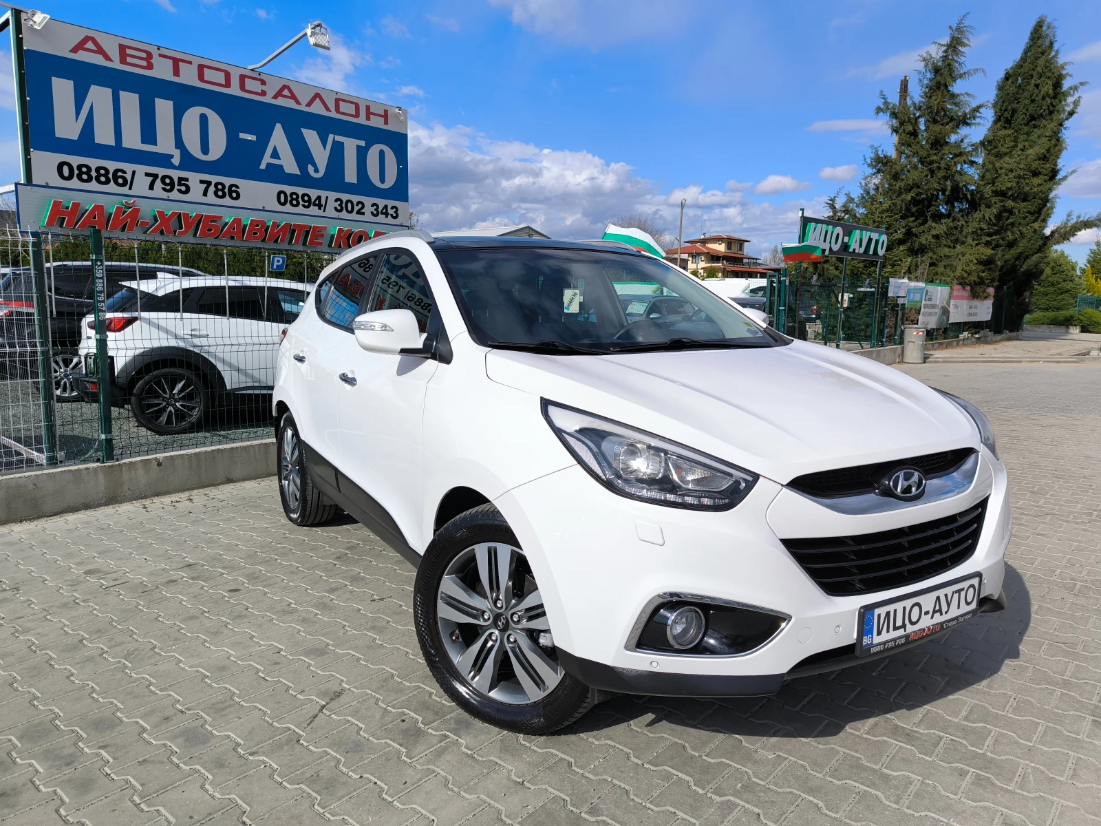 Hyundai IX35 2, 0-4Х4-КОЖА, НАВИ, ПАНОРАМА, LED, FACELIFT, KEYL, снимка 8 - Автомобили и джипове - 54158913